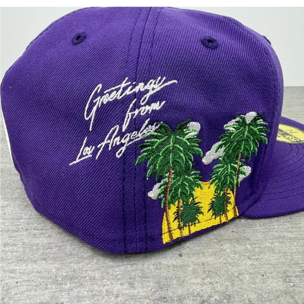 Los Angeles Lakers Purple Cap - Picture 3 of 3